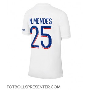 Paris Saint-Germain Nuno Mendes #25 Tredje Matchtröja 2022-23 Kortärmad